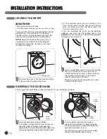 Предварительный просмотр 12 страницы LG DLEX0001TM User'S Manual & Installation Instructions