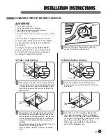 Предварительный просмотр 13 страницы LG DLEX0001TM User'S Manual & Installation Instructions