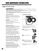 Предварительный просмотр 36 страницы LG DLEX0001TM User'S Manual & Installation Instructions