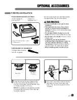 Предварительный просмотр 41 страницы LG DLEX0001TM User'S Manual & Installation Instructions