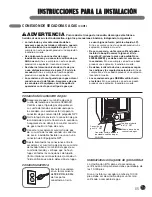 Предварительный просмотр 65 страницы LG DLEX0001TM User'S Manual & Installation Instructions