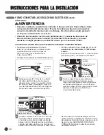 Предварительный просмотр 68 страницы LG DLEX0001TM User'S Manual & Installation Instructions