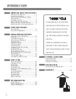 Preview for 2 page of LG DLEX2550N Owner'S Manual