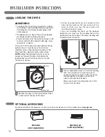 Preview for 12 page of LG DLEX2550N Owner'S Manual