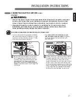 Preview for 21 page of LG DLEX2550N Owner'S Manual