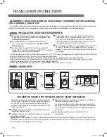 Предварительный просмотр 10 страницы LG DLEX2655 Series Owner'S Manual