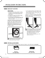 Предварительный просмотр 12 страницы LG DLEX2655 Series Owner'S Manual