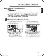 Предварительный просмотр 23 страницы LG DLEX2655 Series Owner'S Manual