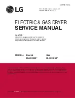 LG DLEX3250 Series Service Manual предпросмотр