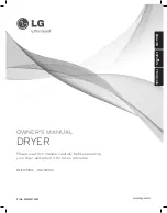 Предварительный просмотр 1 страницы LG DLEX3360 Series Owner'S Manual