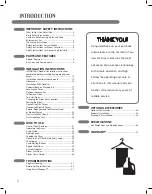 Предварительный просмотр 2 страницы LG DLEX3360 Series Owner'S Manual