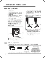 Предварительный просмотр 12 страницы LG DLEX3360 Series Owner'S Manual