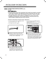 Предварительный просмотр 24 страницы LG DLEX3360 Series Owner'S Manual