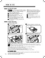 Предварительный просмотр 34 страницы LG DLEX3360 Series Owner'S Manual