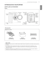 Предварительный просмотр 9 страницы LG DLEX3370 series Owner'S Manual