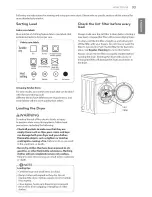 Предварительный просмотр 33 страницы LG DLEX3370 series Owner'S Manual