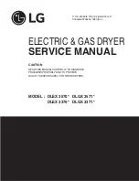 Предварительный просмотр 1 страницы LG DLEX3370 series Service Manual