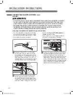 Предварительный просмотр 22 страницы LG DLEX3875 Series Owner'S Manual