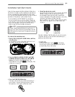 Предварительный просмотр 29 страницы LG DLEX4270 Series Owner'S Manual