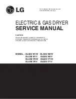 Preview for 1 page of LG DLEX5101V Service Manual