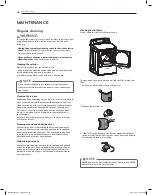 Предварительный просмотр 36 страницы LG DLEX5170 Series Owner'S Manual