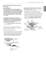 Предварительный просмотр 27 страницы LG DLEX5780*E Owner'S Manual