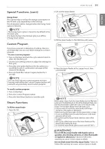 Предварительный просмотр 39 страницы LG DLEX5780*E Owner'S Manual