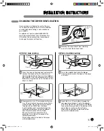 Предварительный просмотр 13 страницы LG DLEX7177 User'S Manual & Installation Instructions