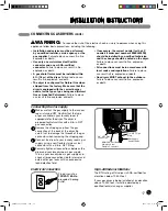 Предварительный просмотр 17 страницы LG DLEX7177 User'S Manual & Installation Instructions