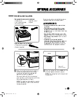 Предварительный просмотр 39 страницы LG DLEX7177 User'S Manual & Installation Instructions