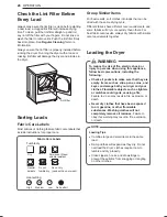 Предварительный просмотр 26 страницы LG DLEX7200 series Owner'S Manual