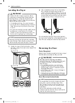 Предварительный просмотр 13 страницы LG DLEX7300 E Series Owner'S Manual