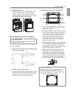 Предварительный просмотр 15 страницы LG DLEX7600 SERIES Owner'S Manual