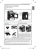 Preview for 9 page of LG DLEX7710 E Series Owner'S Manual