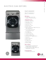 Preview for 1 page of LG DLEX8000 Quick Manual