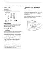 Предварительный просмотр 34 страницы LG DLEX8500 Series Owner'S Manual