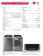 Предварительный просмотр 2 страницы LG DLEY1201W Specification