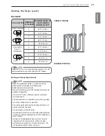 Preview for 23 page of LG DLEY1701*E Owner'S Manual