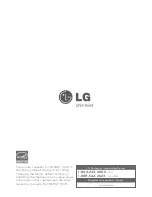 Preview for 108 page of LG DLEY1701*E Owner'S Manual