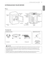 Предварительный просмотр 9 страницы LG DLEY1701V Owner'S Manual