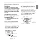 Предварительный просмотр 23 страницы LG DLEY1701V Owner'S Manual