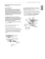 Предварительный просмотр 25 страницы LG DLEY1701V Owner'S Manual