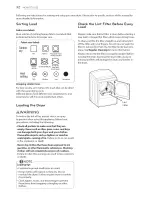 Предварительный просмотр 32 страницы LG DLEY1701V Owner'S Manual