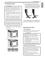 Предварительный просмотр 13 страницы LG DLEY1901*E Owner'S Manual