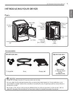 Предварительный просмотр 9 страницы LG DLEY2139EK1 Owner'S Manual