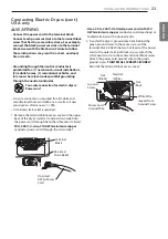 Предварительный просмотр 23 страницы LG DLEY2139EK1 Owner'S Manual