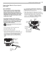 Предварительный просмотр 25 страницы LG DLEY2139EK1 Owner'S Manual