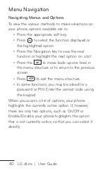 Предварительный просмотр 82 страницы LG dLite User Manual