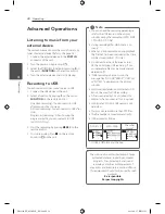 Preview for 30 page of LG DM2520 Owner'S Manual