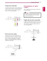 Preview for 74 page of LG DM2780A Owner'S Manual